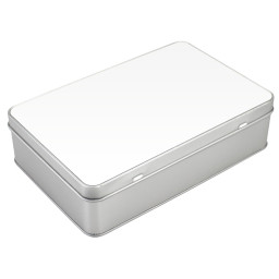 Imagen Alternativa Caja Metálica Rectangular Sublimación 2