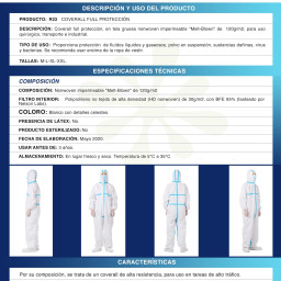 Imagen Alternativa Coverall Full Protección 9