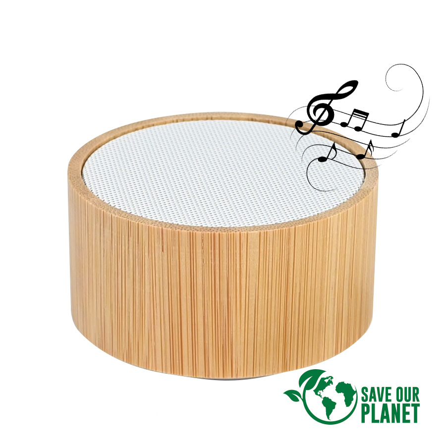 Parlante Altavoz Bluetooth de Bamboo Flow