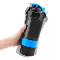 Imagen Alternativa Vaso Gym para Batidos Proteína Shake, con 4 Compartimentos. 8