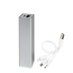 Imagen Alternativa Cargador Power Bank Metálico 2200Mah 5