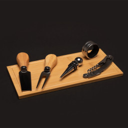 Imagen Alternativa Set Wine & Cheese Futrono de Bamboo 11