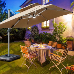 Imagen Alternativa Quitasol Windproof - Uv - Led de 3X3M 4