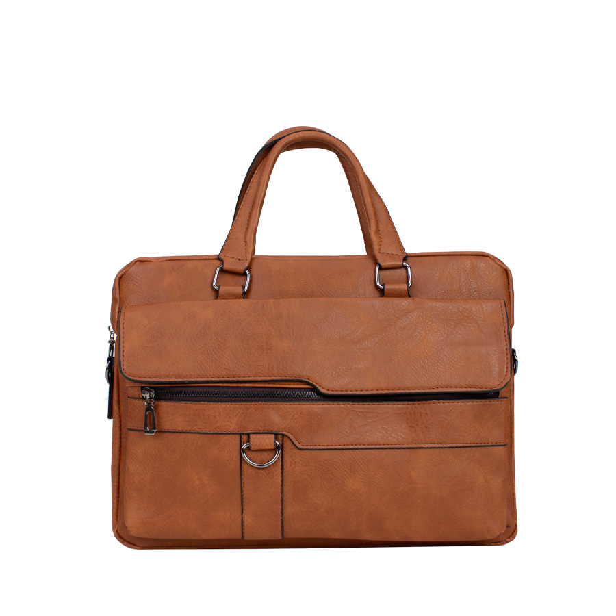 Maletín Ejecutivo Porta-Notebook de Eco-Cuero Bronson 6.5L