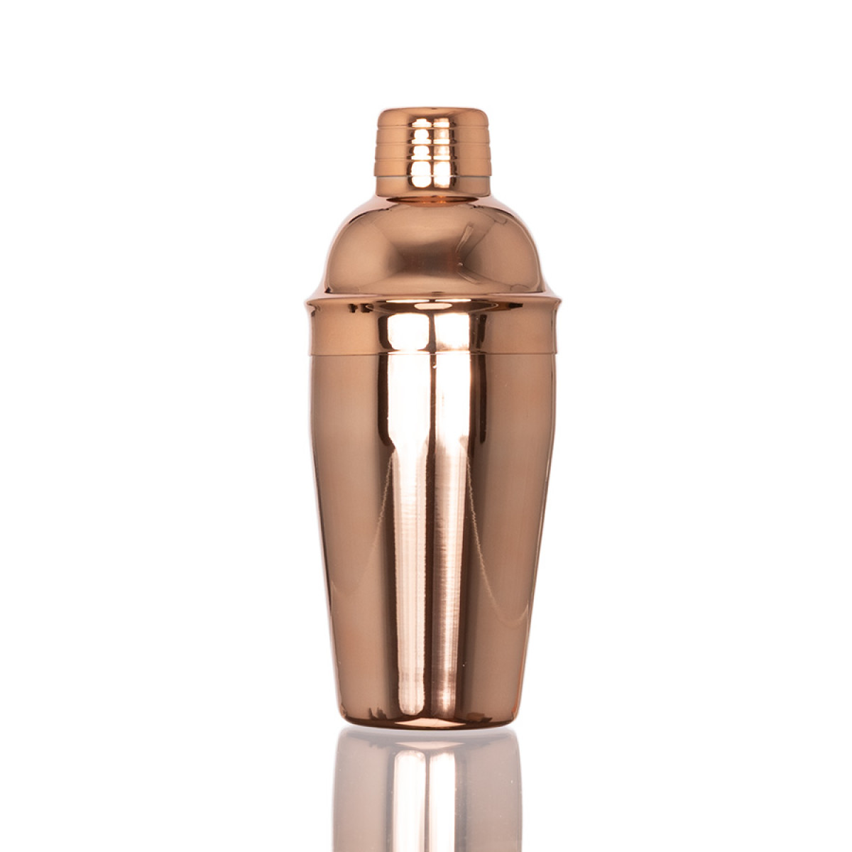 Coctelera Metálica Encobrizada Copper 500Cc