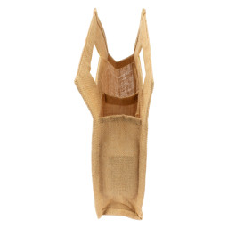 Imagen Alternativa Bolsa de Yute 2 Botellas de Vino 3