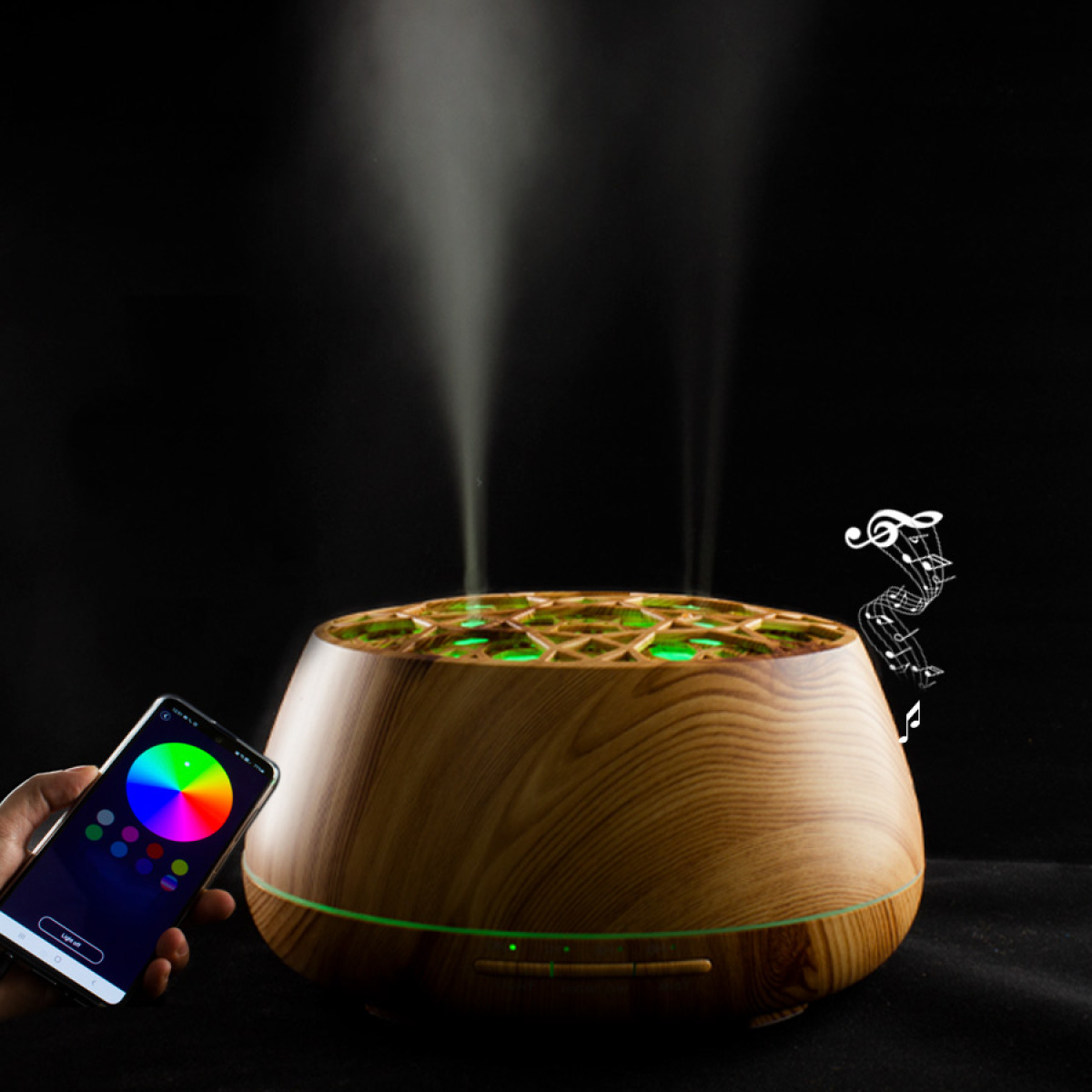 Difusor de Aroma con Música