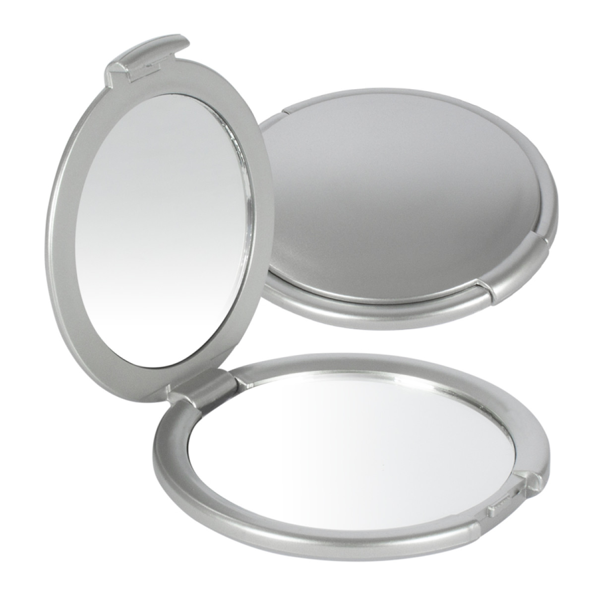 Espejo Plateado Doble